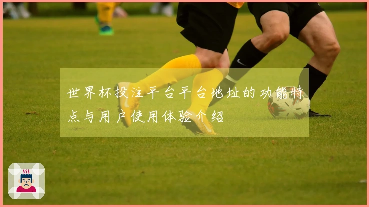 世界杯投注平台平台地址的功能特点与用户使用体验介绍