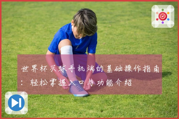 世界杯买球手机端的基础操作指南：轻松掌握入口与功能介绍
