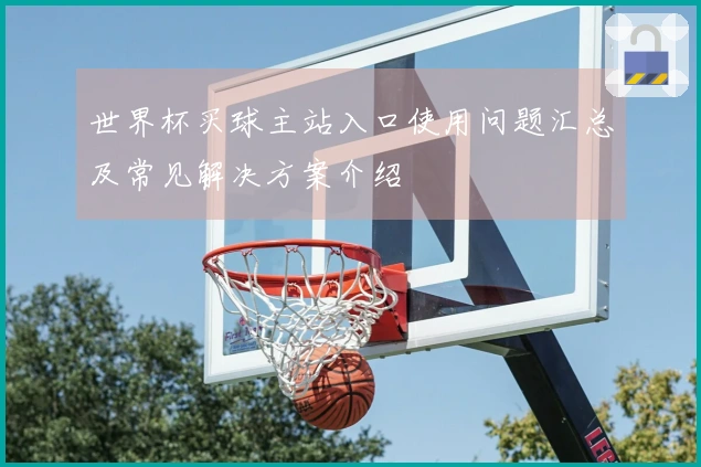 世界杯买球主站入口使用问题汇总及常见解决方案介绍